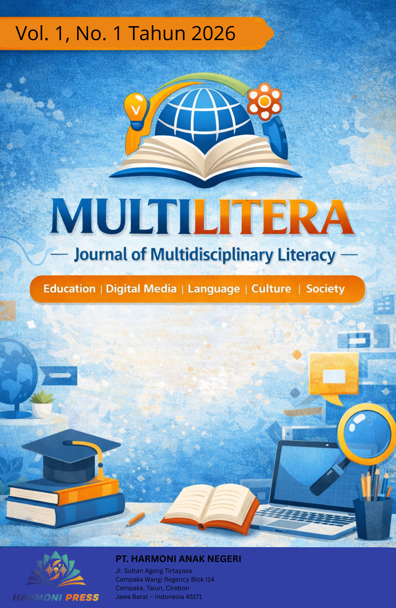					View Vol. 1 No. 1 (2026): MULTILITERA: Journal of Multidisciplinary Literacy
				